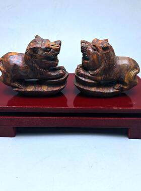 葆泰同源属鼠人石雕摆件2025蛇年家居装饰品生肖鼠摆设吉祥礼物