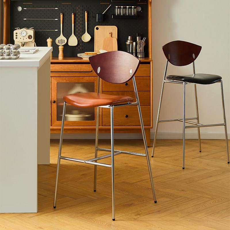 法式新款北欧风高脚凳家用覆古酒吧吧台椅奶茶店休闲高脚椅吧台椅,淘宝优惠券,粉丝福利购,淘宝优惠卷