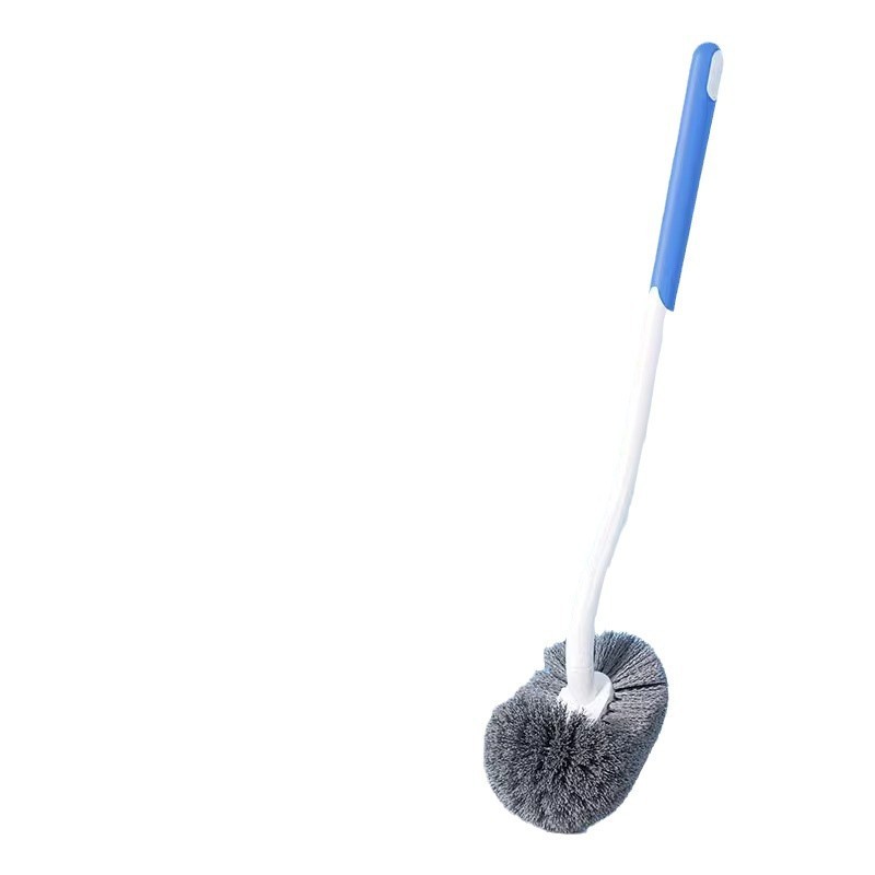 Toilet brush, household no-dead-corner bathroom wall-mounted pit long-handled soft-bristled cleaning toilet artifact toilet brush