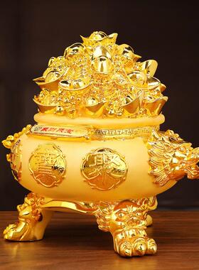 存钱罐聚宝盆风水店铺招财聚财家居开业盆景商务礼品商务赠品居家