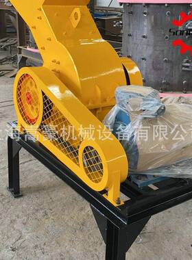 锤式破碎机加装料口电启动柜多功能移动式打砂机