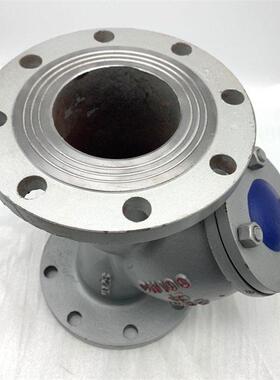 不锈钢法兰管过器L41H-G11836铸铁阀Y型过门滤器DN15-滤DN100