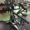 Fitness upright black spinning bicycle commercial fitness equipment indoor bicycle sports fitness equipment