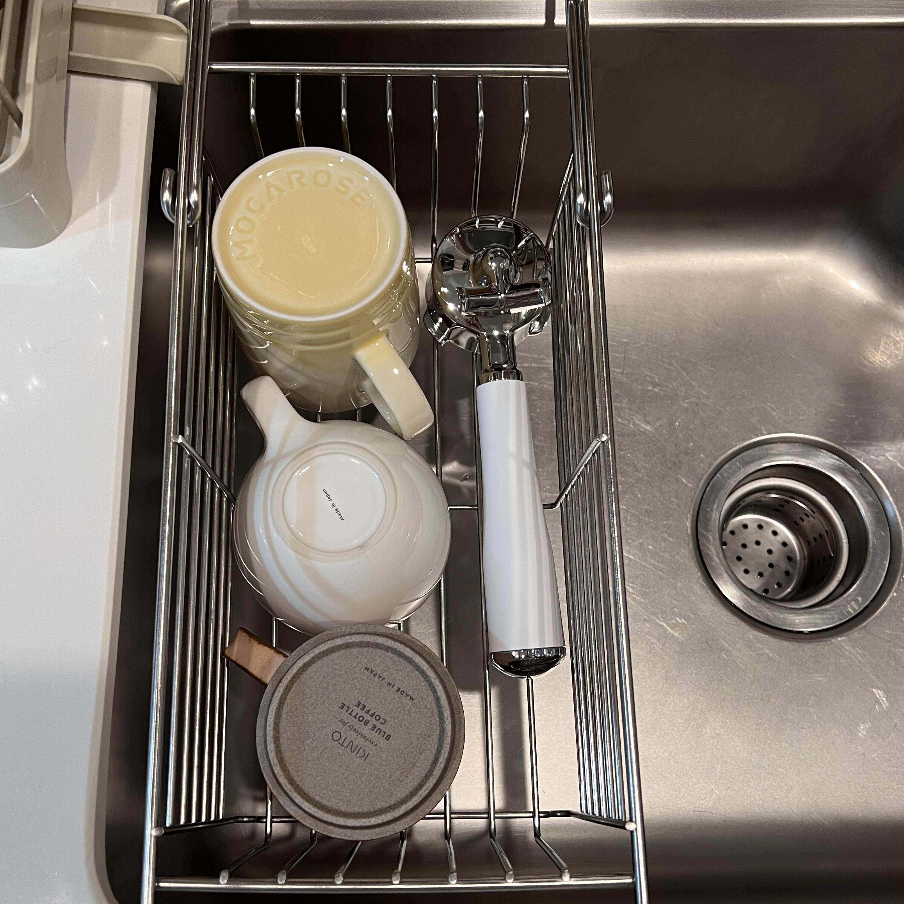 不锈钢水槽置物架厨房伸缩沥水碗筷抹布碗碟多功能收纳架沥水ins,淘宝优惠券,粉丝福利购,淘宝优惠卷