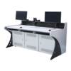 Command center dispatch station central control security monitoring console network computer room control room dual operation monitoring console