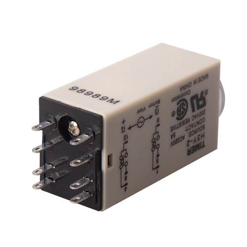 银触点H3Y-2 -4小型时间继电器AC220V通电延时可调控制器DC24V12V - 图2