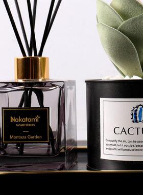 现代约板房卫样生间简浴室柜摆件洗手台tb-63792套装陶瓷托软盘香