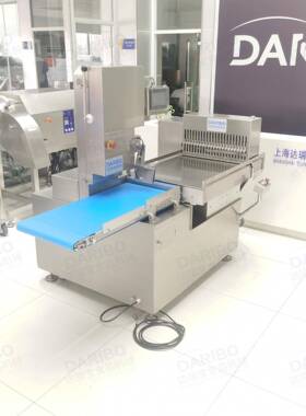 l全自动羊蝎子锯骨机 冷冻马鲛鱼锯骨机锯斜片马交鱼机锯银鳕鱼块