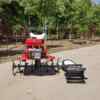 New four-wheel drive rotary tiller, hand-held mountain tiller, gasoline small micro tiller