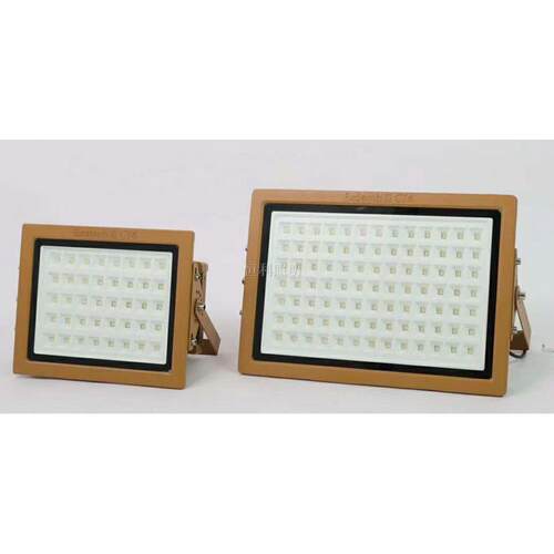 LED防爆加油站灯投光泛光灯仓库厂房50W100W150W防爆应急照明灯 - 图1