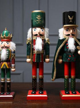 胡桃夹子木偶英国士兵摆件儿童房间卧室酒柜装饰品家居小摆设创意