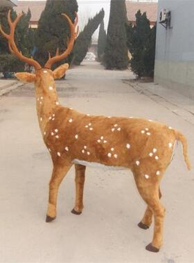 大型园艺景观摆设花园装饰品摆件 仿真动物鹿 支持订做