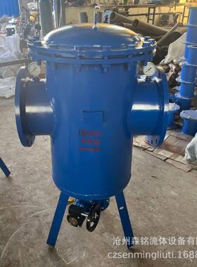 加工定制篮式过滤器管道直通除污器污水处理设备不锈钢提篮滤芯