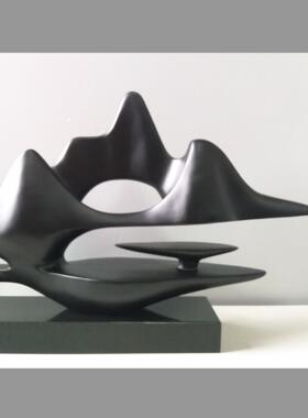 现货创山水SFL-168Z新式玄关中客厅酒意店会所样摆板房树脂家居件