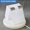 Milky white acrylic equipment protective cover construction site punch and attendance machine protective cover construction punch dust cover with cover