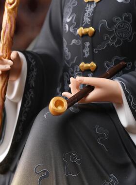 戴玉堂黑老太太神像黑妈妈奶奶像体真身家用供奉佛像摆件四大家族