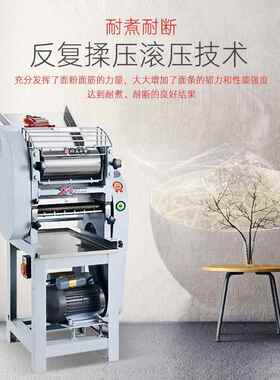 商用正品面条机自动压面揉面面条机揉压切一体式机切面机