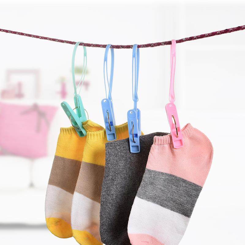 索带夹防风夹子晾衣架宿舍家用塑料带绳内衣袜子晾晒夹子衣服固定,淘宝优惠券,粉丝福利购,淘宝优惠卷