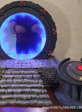 现货Stargate星际之门发光电影纪念收藏品树脂工艺摆件工厂直销