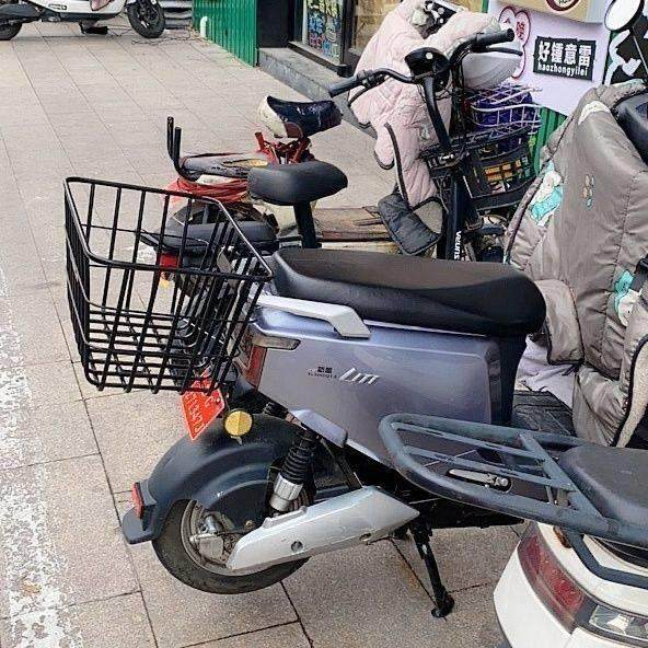 滑板车加粗车筐电动车车篮自行车菜篮子后置加大车篓电动车筐后置,淘宝优惠券,粉丝福利购,淘宝优惠卷