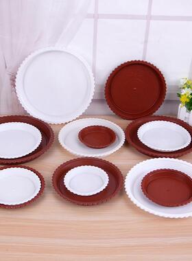 圆形圆形加厚花盘绿植装饰摆件