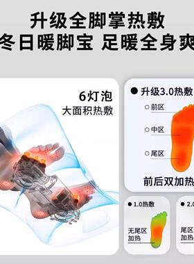 云易足疗机捏脚多功能加热揉捏按足底按摩器脚部按摩仪送老人礼物