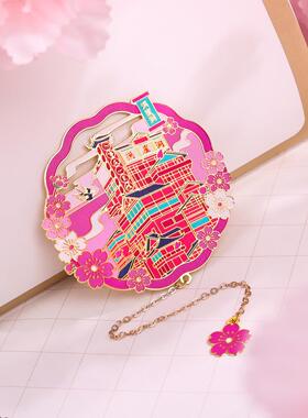 重庆镂空金属书签创意中国风文艺精美小礼品纪念品学生创意书夹