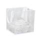 Folding laundry basket square large grid dirty clothes basket bathroom dirty clothes storage basket portable clothes dirty clothes basket