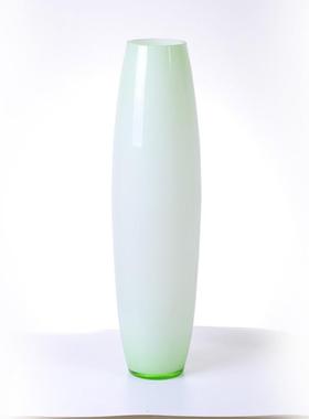 北欧玻璃陶瓷花瓶客厅家居现代简约工艺品摆件落地花瓶大号高60cm