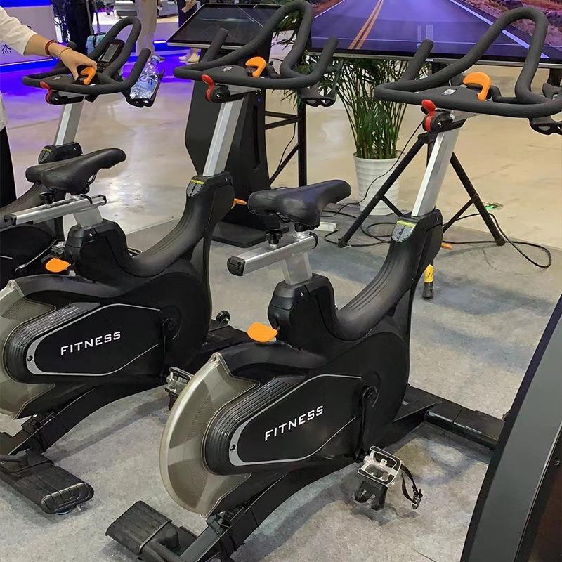 Foreign trade export commercial spinning bicycle home fitness bicycle magnetic control professional gym ultra-quiet training