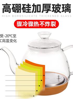 全自烧动CL-B01玻茶炉泡茶玻璃电水热水壶底部上茶台茶吧机茶具煮