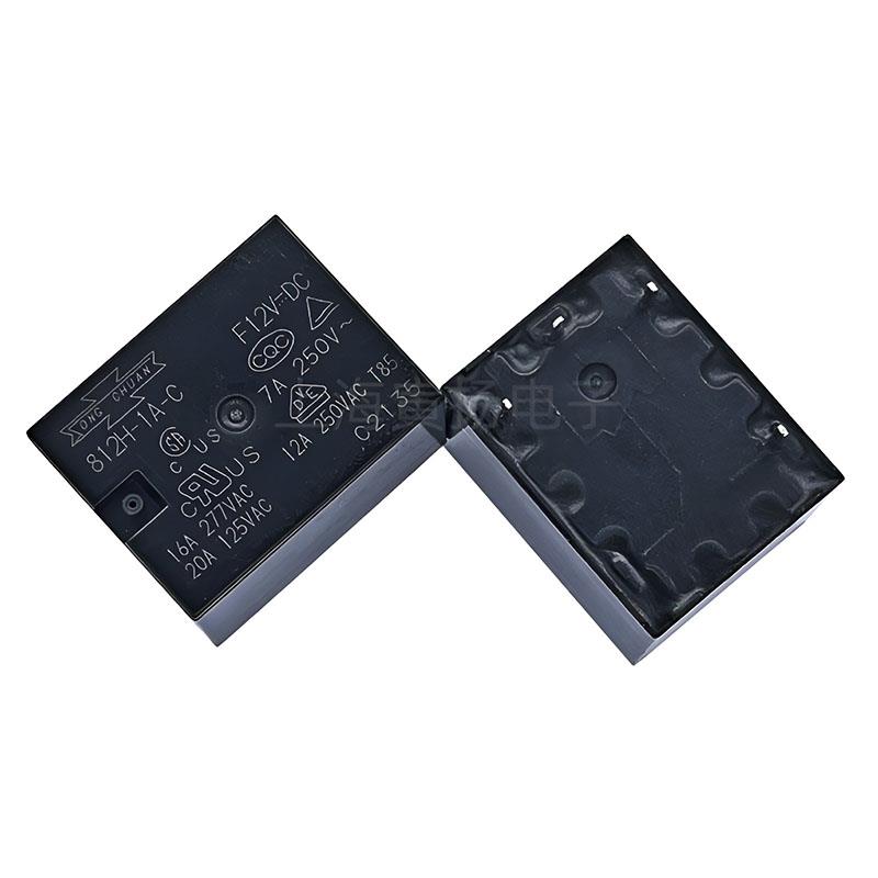 松川继电器812H 5V12V24V大功率汽车继电器812HM4脚5脚T73 7A电流 - 图3