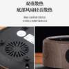 2025 New Multifunctional Black Crystal Stove Tea Maker High Temperature Resistant Thickened Glass Kettle Induction Cooker Boils Water and Insulates Tea Set
