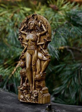 独立站树脂工艺品希腊女神雕像神坛花园摆件精美艺术雕塑装饰品