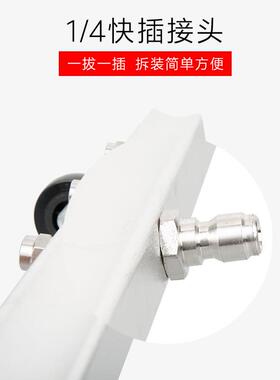 汽车底盘清洗机市政道路环卫洗地设备滚轮式高压水枪头扇形喷嘴
