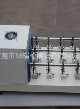 12组皮革耐折试验机皮料革料布料耐挠测试仪6组皮革耐曲折试验机