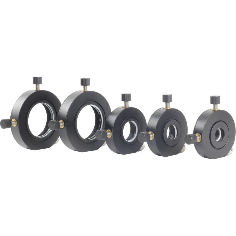 Two-dimensional adjustment of lens holder XZ axis left and right height precision adjustment of circular lens holder translation optical mounting bracket
