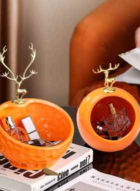 进门入户鞋柜放玄关钥匙收纳盒摆件门口客厅酒柜电视柜家居装饰品