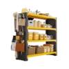 Hole plate shelf hardware tool rack storage shelf multi-layer storage shelf basement storage shelf storage shelf