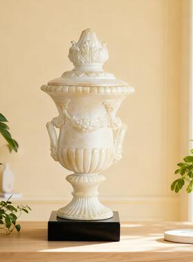 欧式摆件罗马柱花盆雕塑庭院别墅阳台花园婚庆装饰园林工艺品摆件