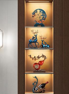 客摆厅酒柜装饰ZZH444品件奢家居创红意酒架摩天轮办公室轻桌面媛