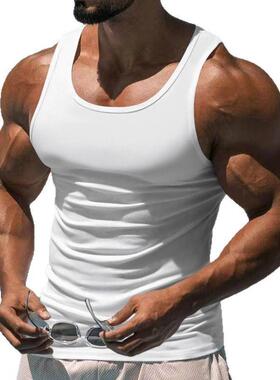 Men’s sports tank top — stylish sleeveless athletic casual