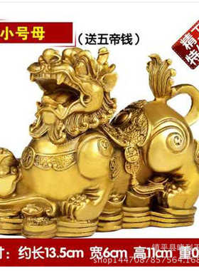 铜貔貅貔貅家居摆件聚宝盆金属工艺品会销礼品