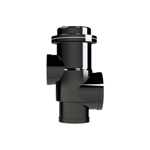 铸铁排水管配件A型铸铁三通顺水三通正三通接头dn100法兰压盖连接 - 图3