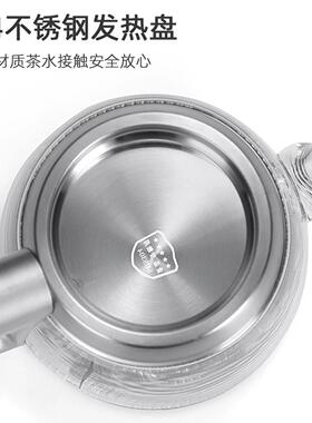 自动上水电热水壶配件手柄壶玻璃壶304不锈钢单壶加水烧水壶附件