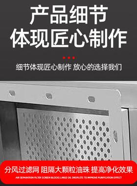 低空油烟净化器商用厨房油烟饭店摆摊工业排烟净化器油烟净化器