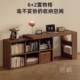 Solid wood corner desk and bookcase integrated bedroom home 2025 study table antique style L-shaped computer desk MF01
