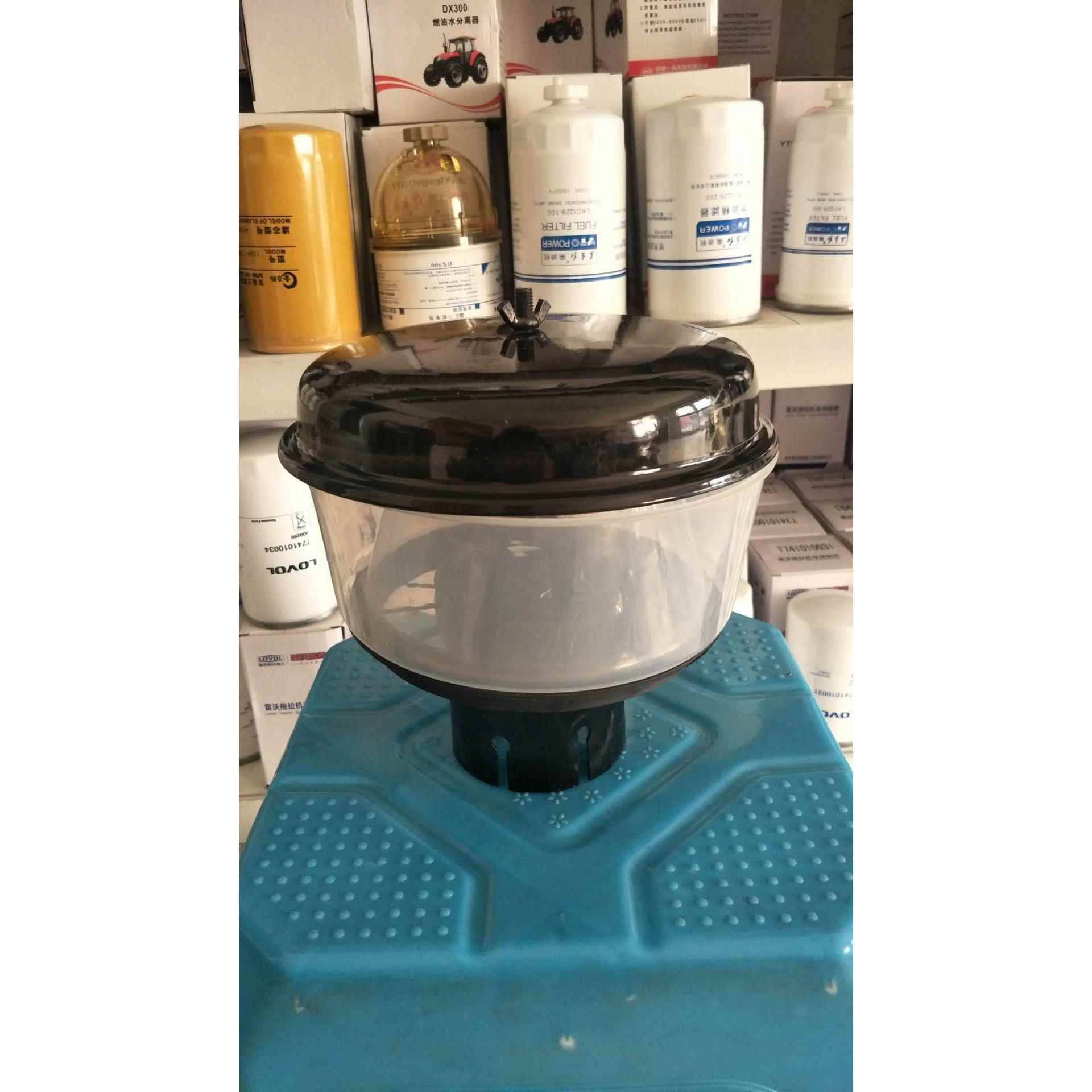 拖拉机收割机空气预滤器吹尘器塑料帽白碗滤清器排尘上帽 - 图2