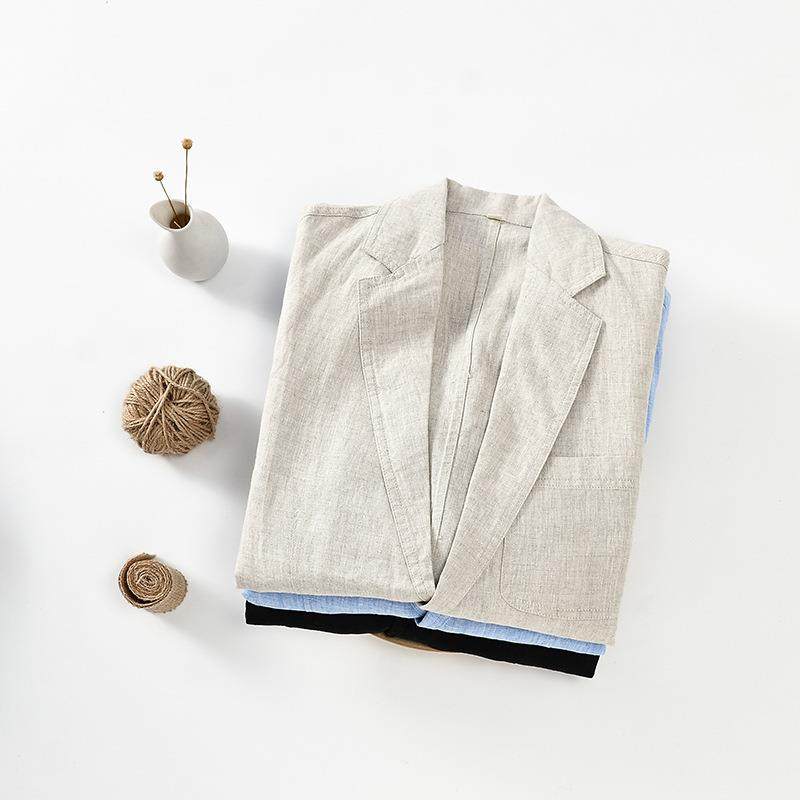 2025新款亚麻男装 休闲亚麻西装 薄款外套 E030,淘宝优惠券,粉丝福利购,淘宝优惠卷