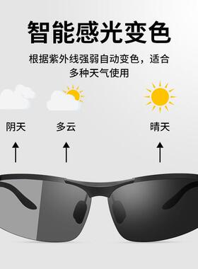 普莱斯钓鱼眼镜看漂专用防强光专业射鱼偏光镜开车墨镜太阳镜男士